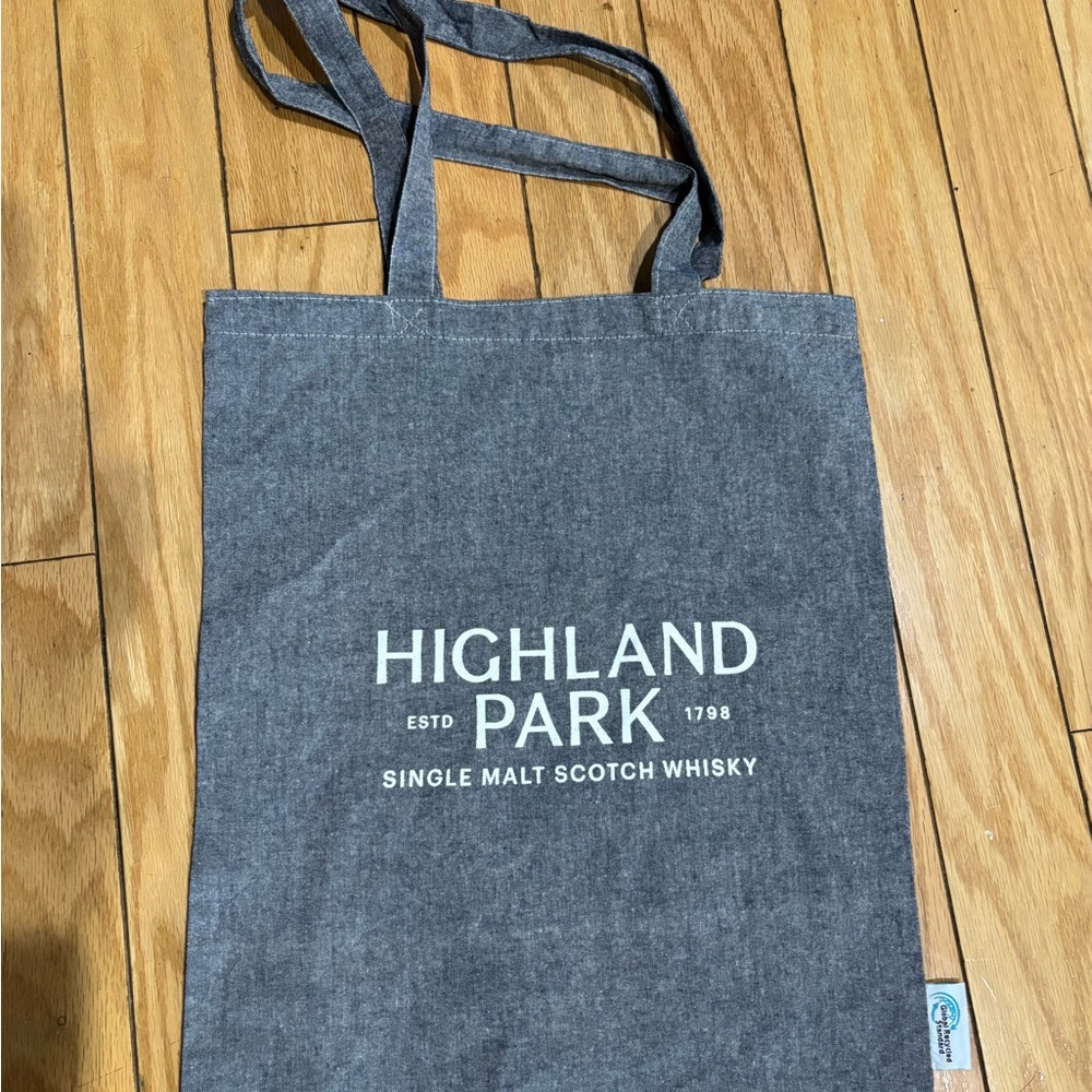 Gray Tote Bag